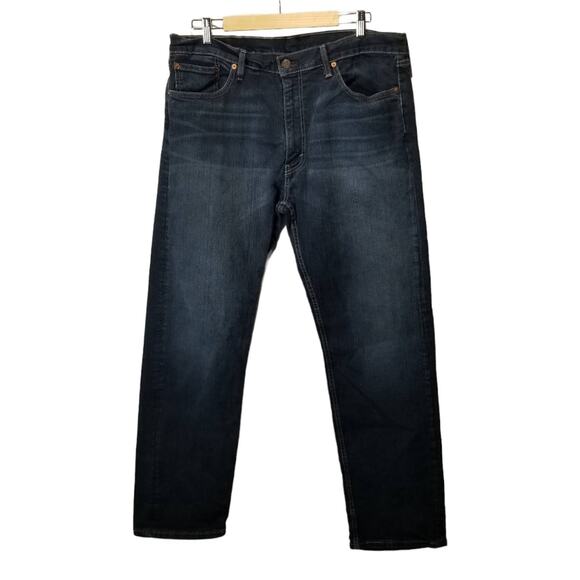 Mens Levi's Jeans 38 x 34 505 Jeans Dark Wash - Picture 4 of 4